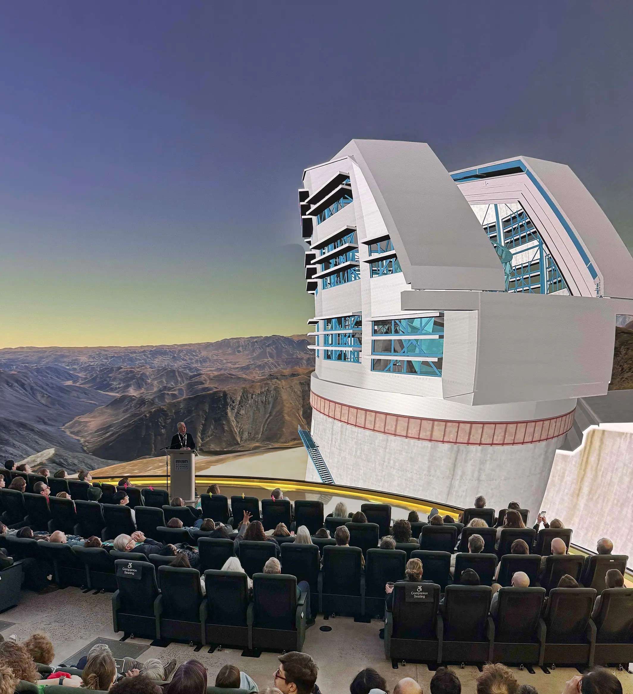 Rubin Observatory's First Images Light Up Arizona Science Center's